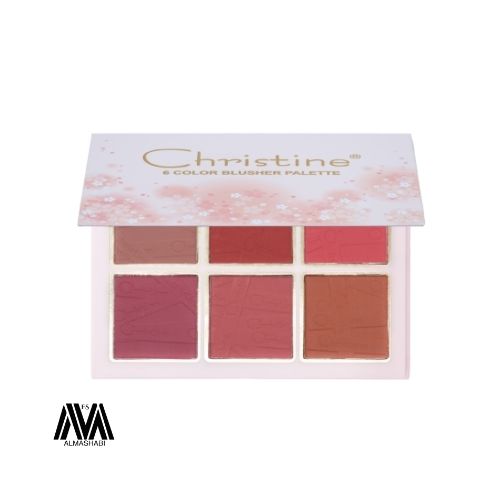  Christine CH-B2202 6-Color Blush Palette B 