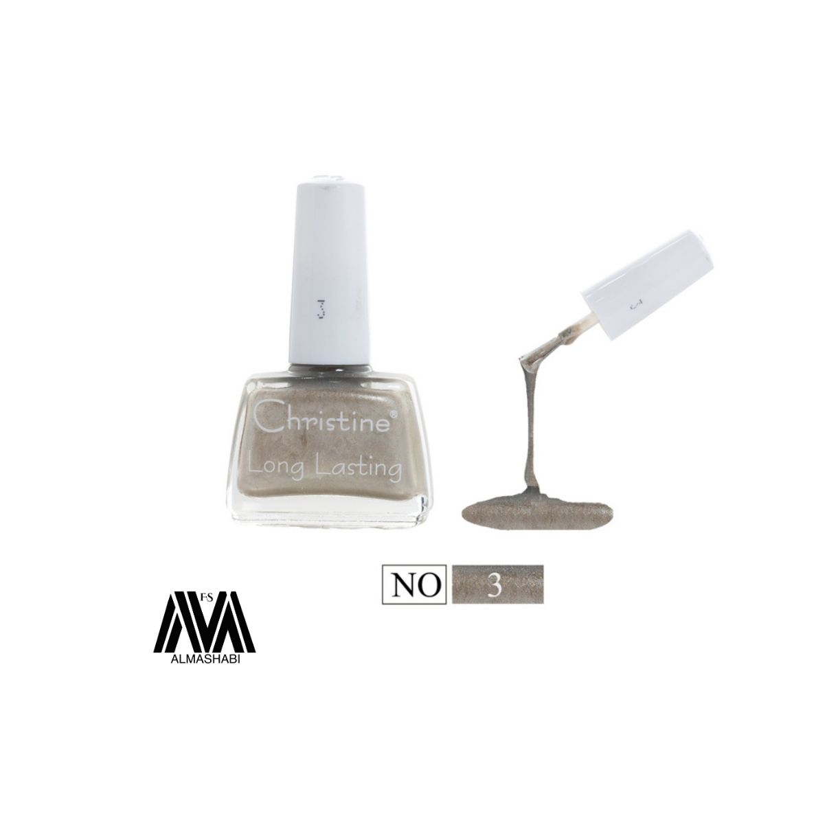 Christine Manicure Nail Polish No.3 