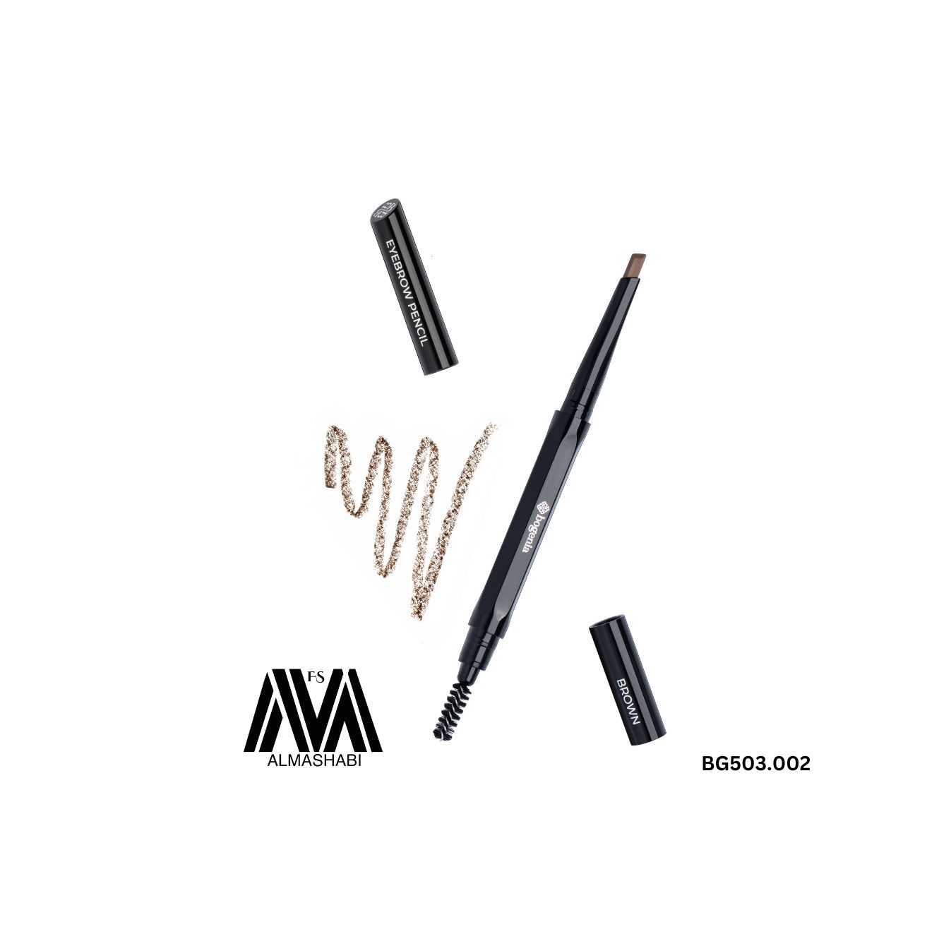  Eyebrow Pencil Bogenia Brown BG503.002 