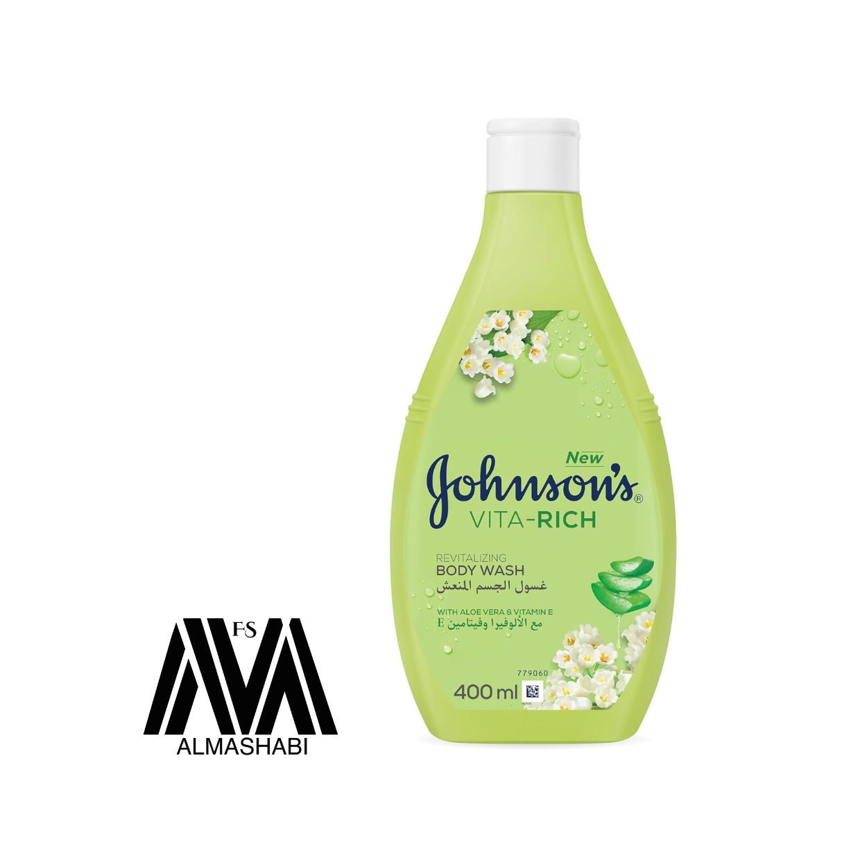  Johnson's Body Wash with Aloe Vera and Vitamin E 400 ml 