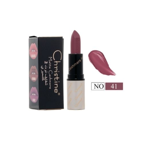  Christine CH019-N Berry 2 Cashmere Lipstick W41 