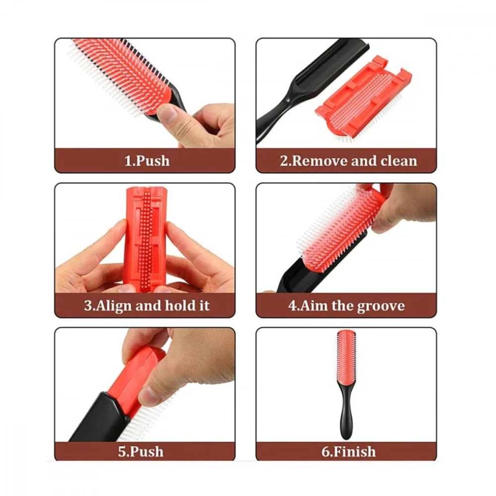  Curly hair brush 4745 