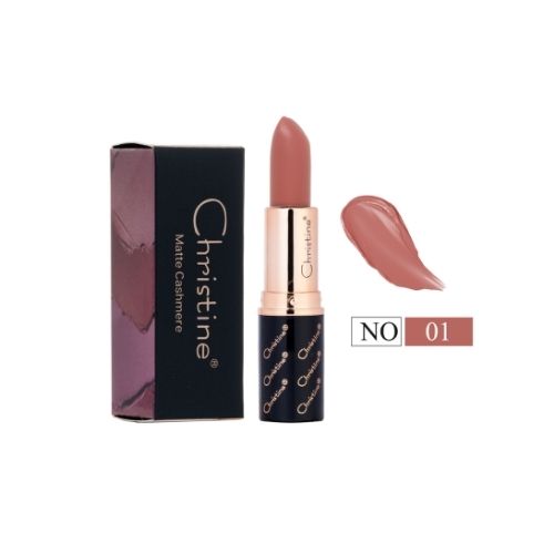  Christine CH019-N Berry 2 Cashmere Lipstick W01 