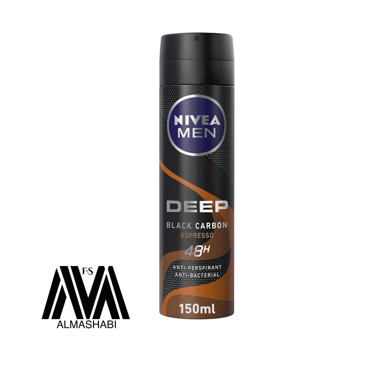  Nivea deodorant spray for men deep black carbon 150 ml 