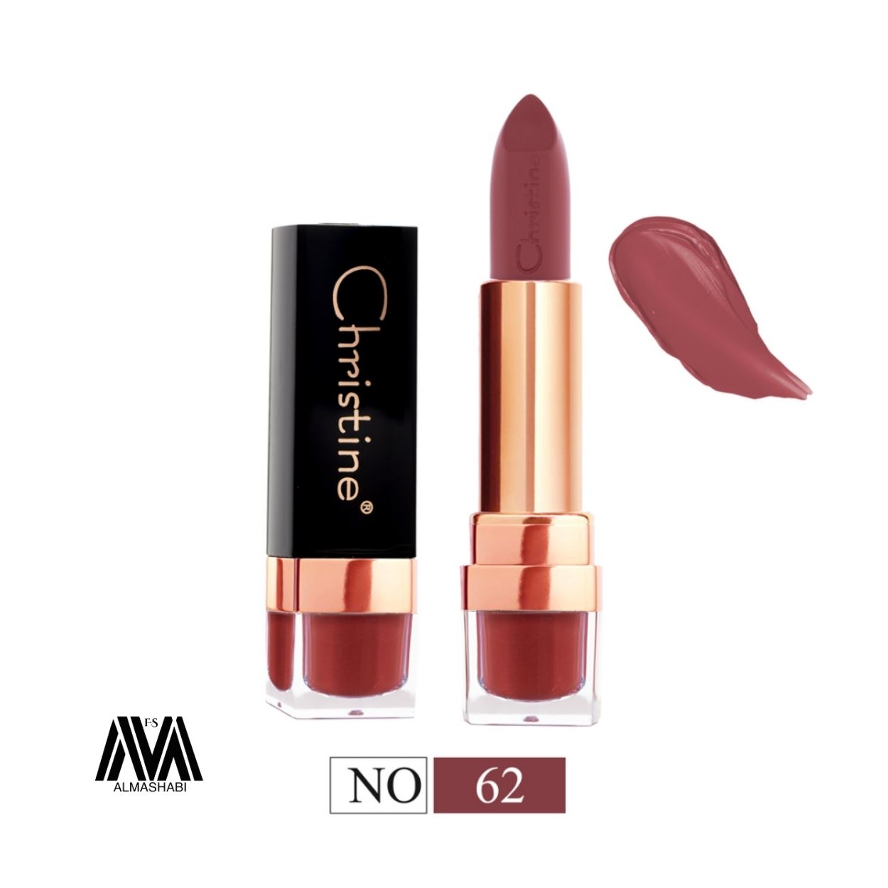  Christine CH-020 Matte Lipstick Berry 3 No. 62 