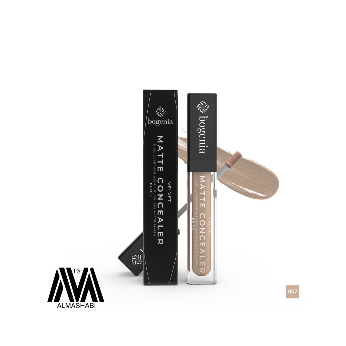  Bogenia VELVET MATTE CONCEALER BEIGE BG620.007 