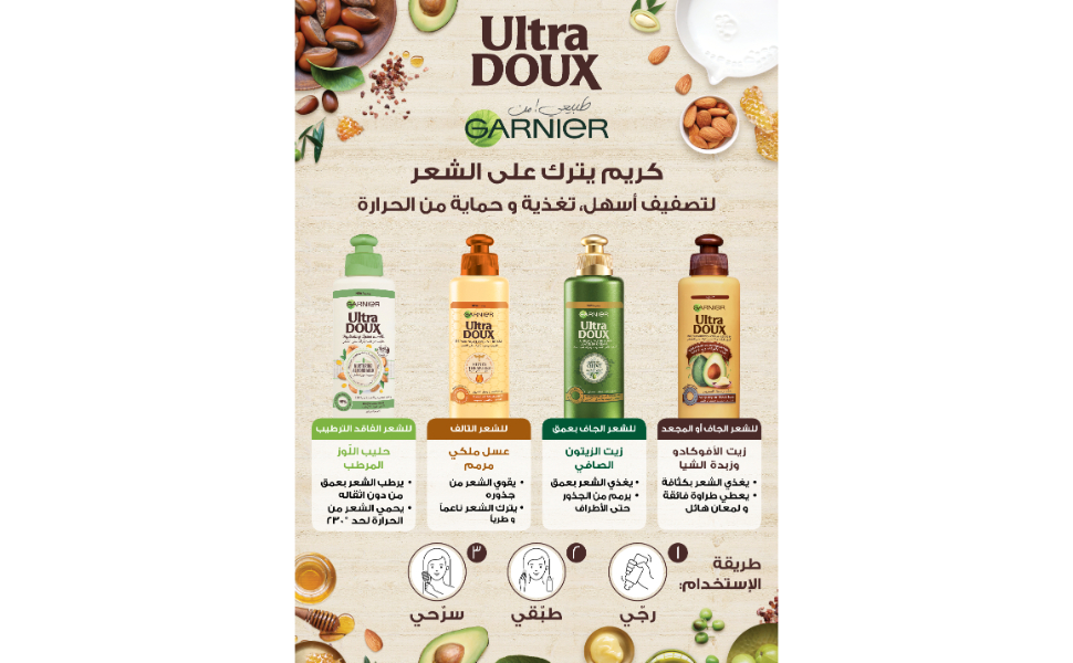  Garnier Ultra Doux Hair Nourishing with Avocado Oil and Shea Butter 200 ml 