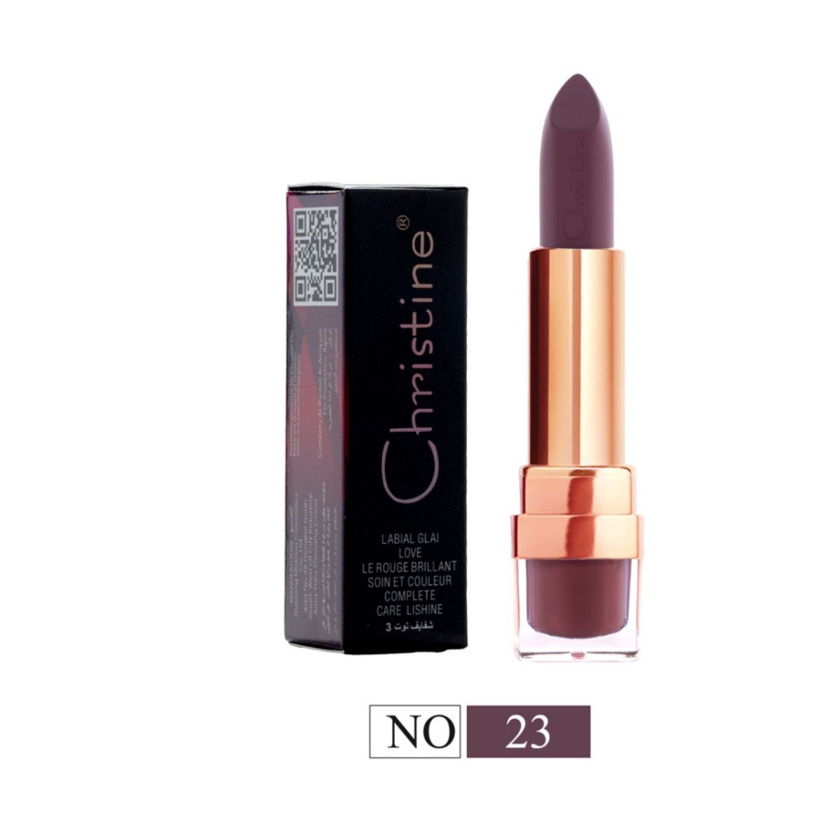  Christine CH-020 Matte Lipstick Berry 3 No. 23 