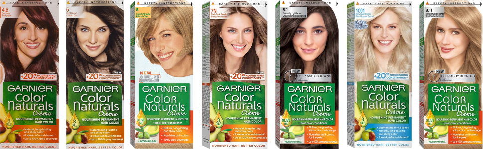  Garnier Color Naturals hair dye 