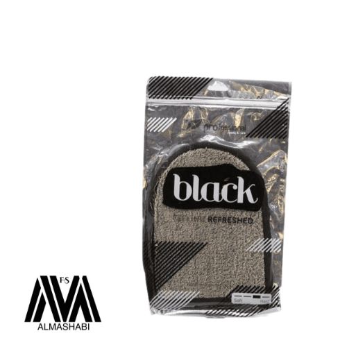  Professional loofah, black palm body 