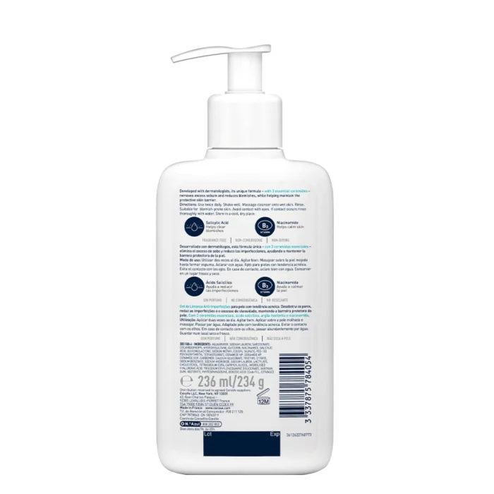  Cerave Blemish Control Cleanser 236ml 