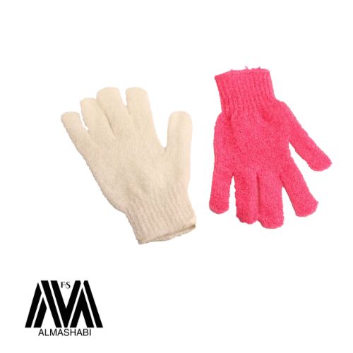  Professional body loofah with fingers for children, random color 