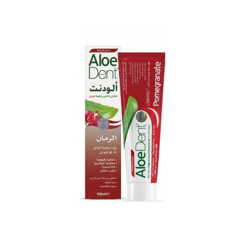  Aloe Vera Triple Action Toothpaste with Pomegranate 100ml 