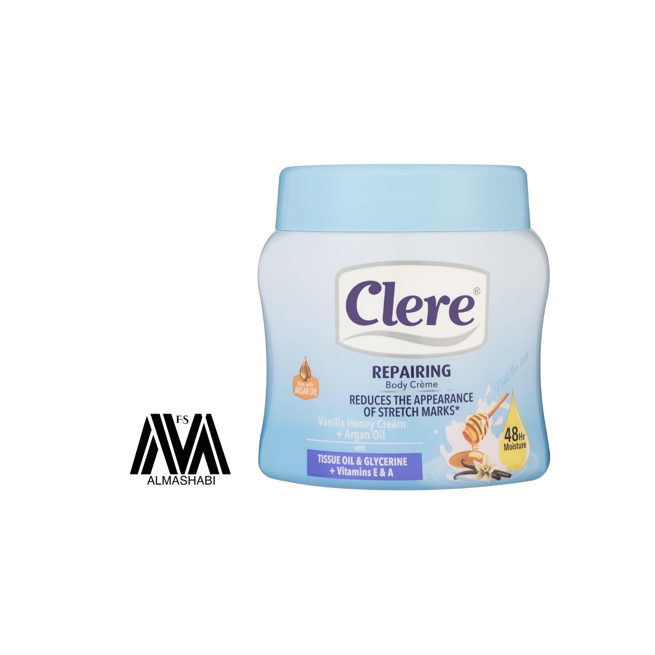  Clear moisturizing body cream 