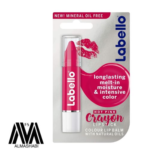  Labello lipstick Crayon Color Hot Pink Lip Balm 3g 