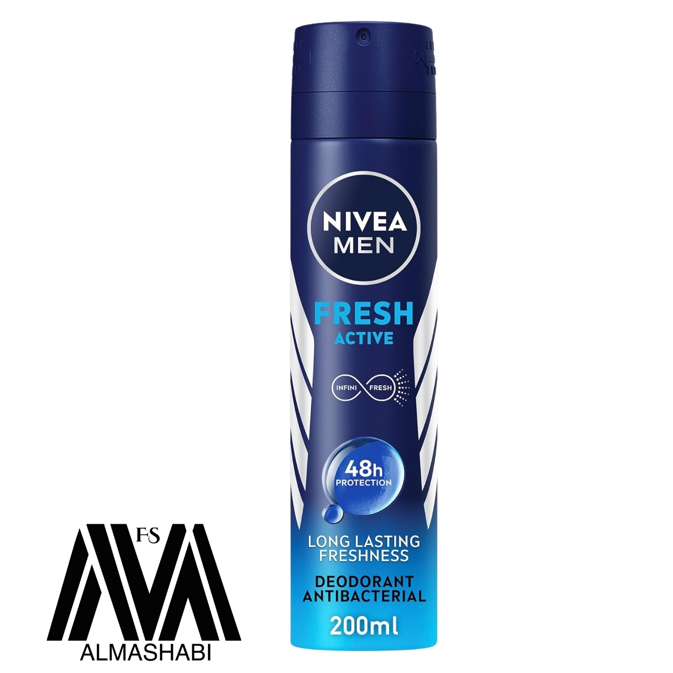  Nivea Men Fresh Active Deodorant Fresh Perfume Spray 200 ml 