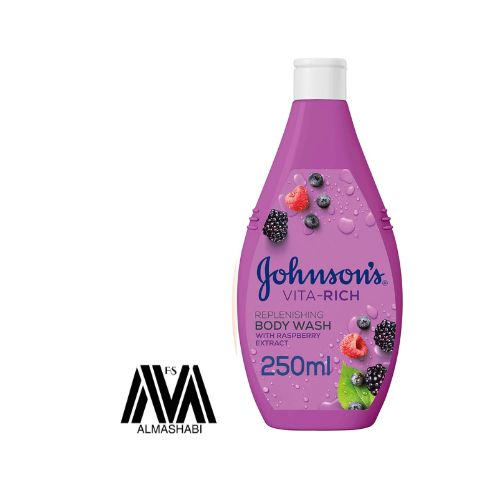 Johnson's Body Wash Raspberry Extract 250 ml 