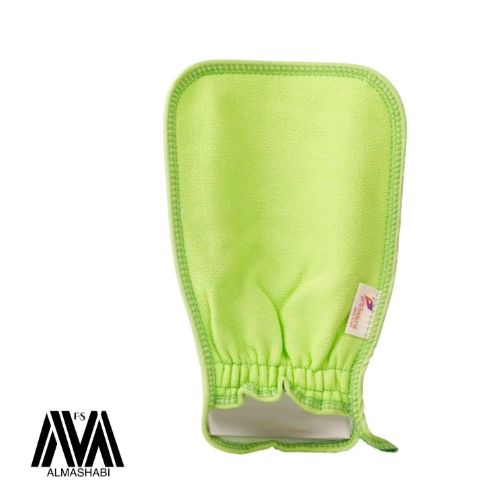  Professional exfoliating loofah with premium linen layer 
