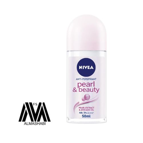  Nivea Pearl & Beauty Roll On Deodorant for Women 50 ml 