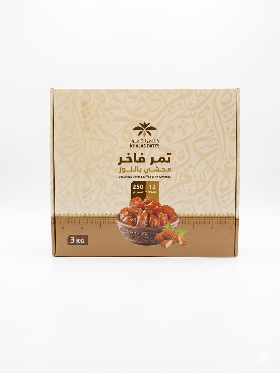خلاص محشي باللوز (كرتون 3 كجم)