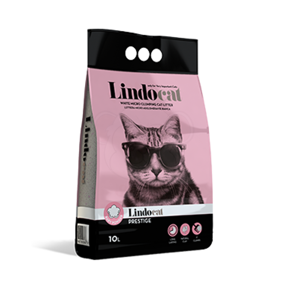 رمل للقطط برستيج 10L من شركة Lindo Cat