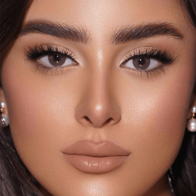  عدسات ملونة يومية زينة من أفل - وودي 