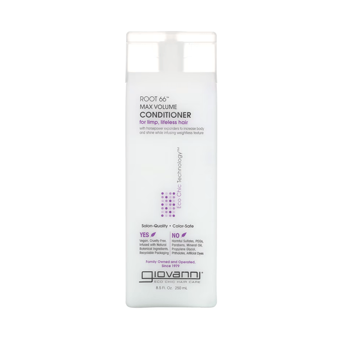  بلسم الكثافة القصوى 66 روت للشعر المتقصف والضعيف من جيوفاني- 250 مل 