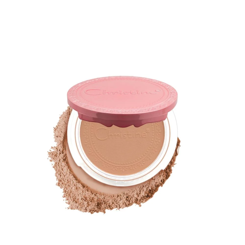  بودرة وجه مضغوطة من كرستين -02 Almond 