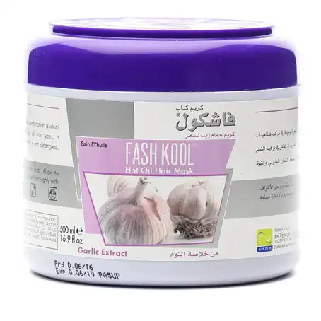  كاب - فاشكول حمام زيت خلاصة الثوم 500 مل 