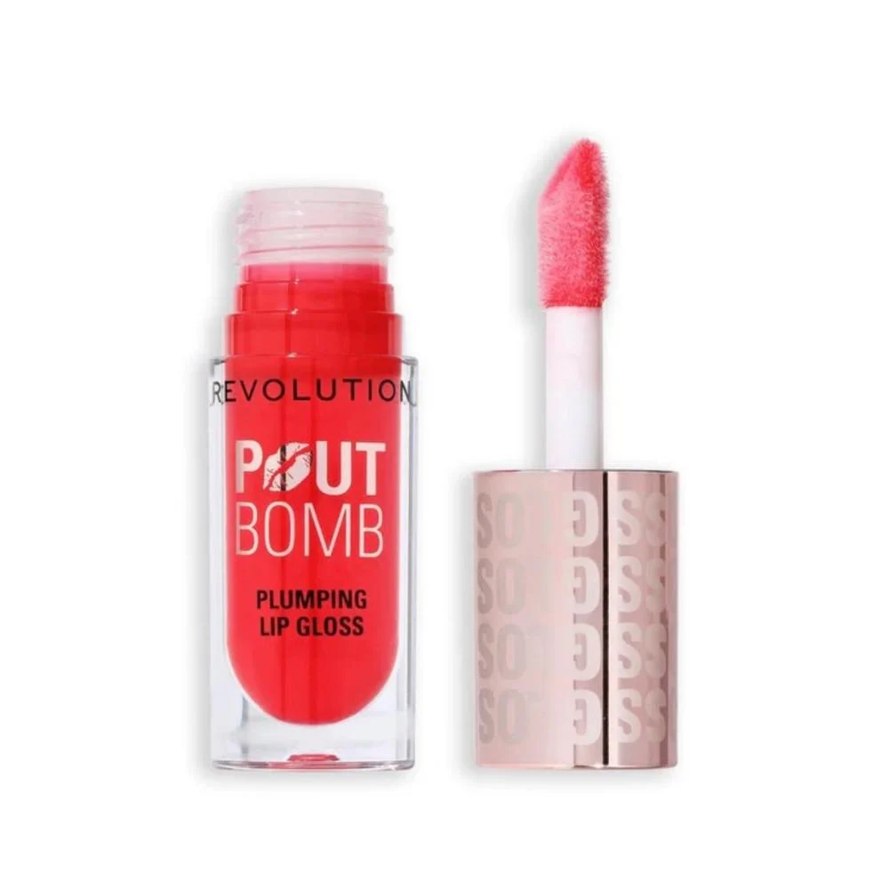  ريفلوشن قلوس ملمع شفاه باوت بومب شيمر- cherry sheer red 