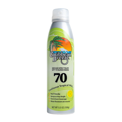  سبراي واقي شمس بعامل حماية SPF 70 من كاريبيان بريز - 156 جم 
