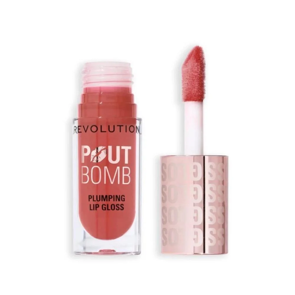  ريفلوشن قلوس ملمع شفاه باوت بومب شيمر-melba warm peach 