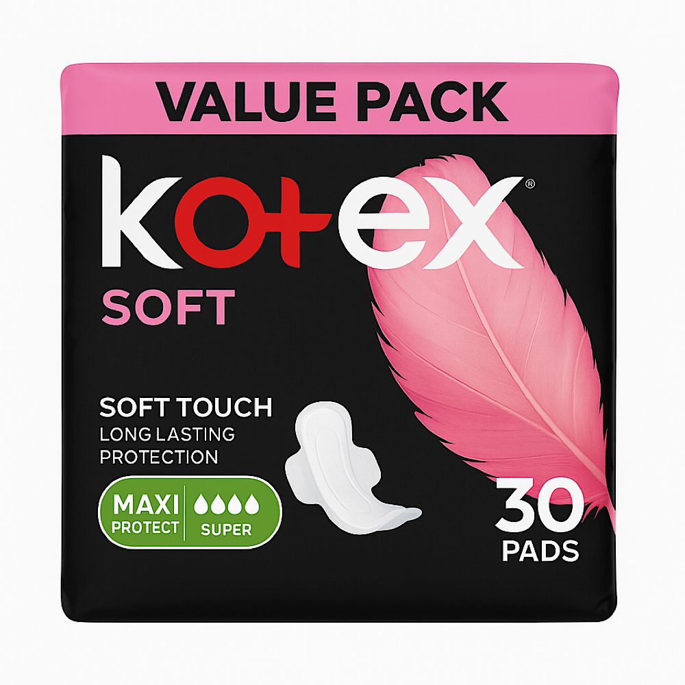  كوتكس فوط ماكسي سوفت سوبر 30 فوطة 