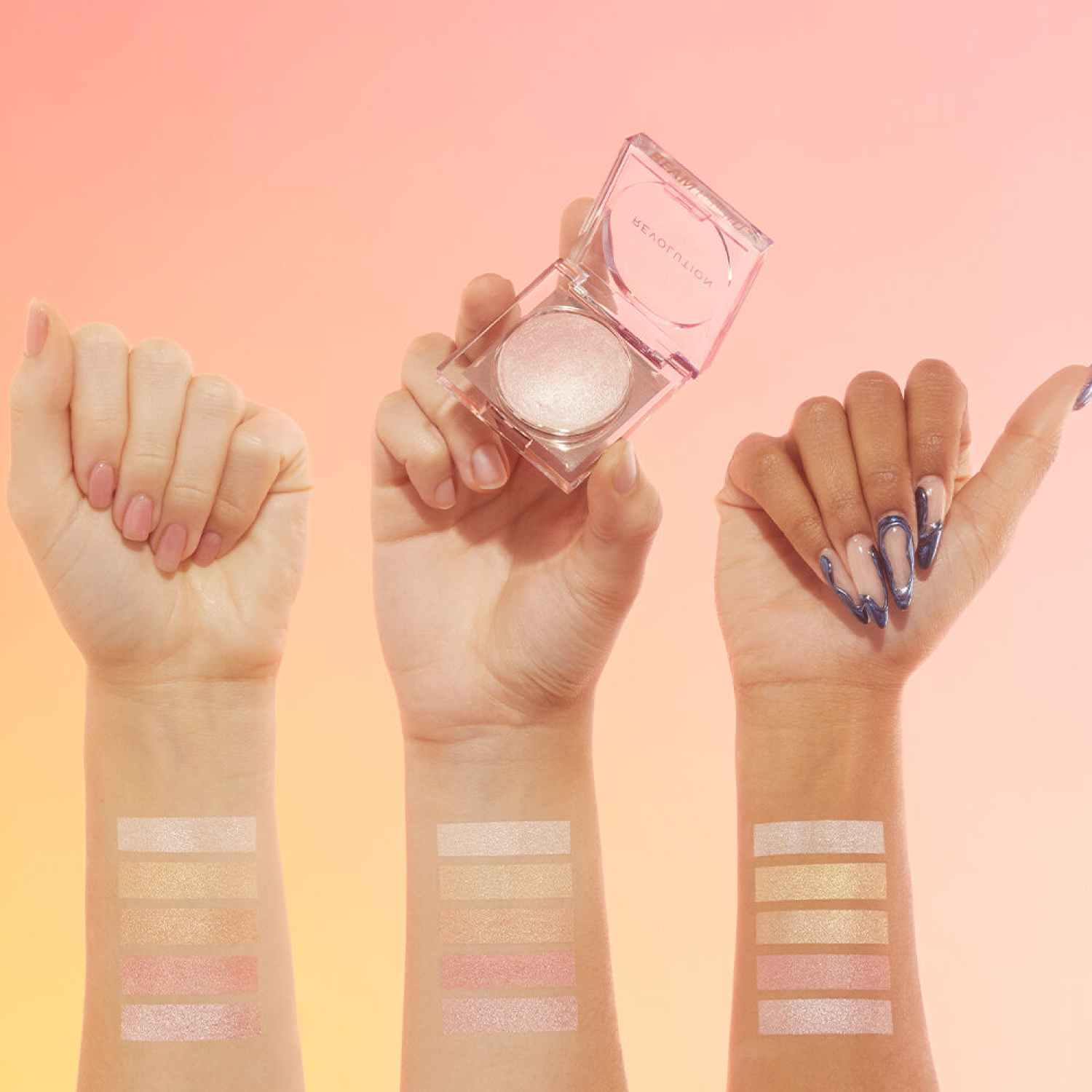  ريفلوشن اضاءة هايلايتر بودرة بيم برايت: Diamond Glow 