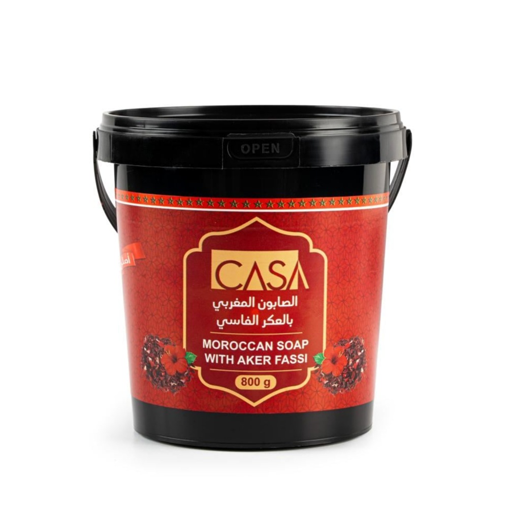  صابون كازا المغربي بالعكر الفاسي - 800 جم 