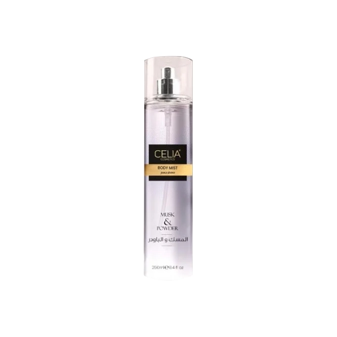  معطر جسم مسك وباودر من سيليا - 250 مل 