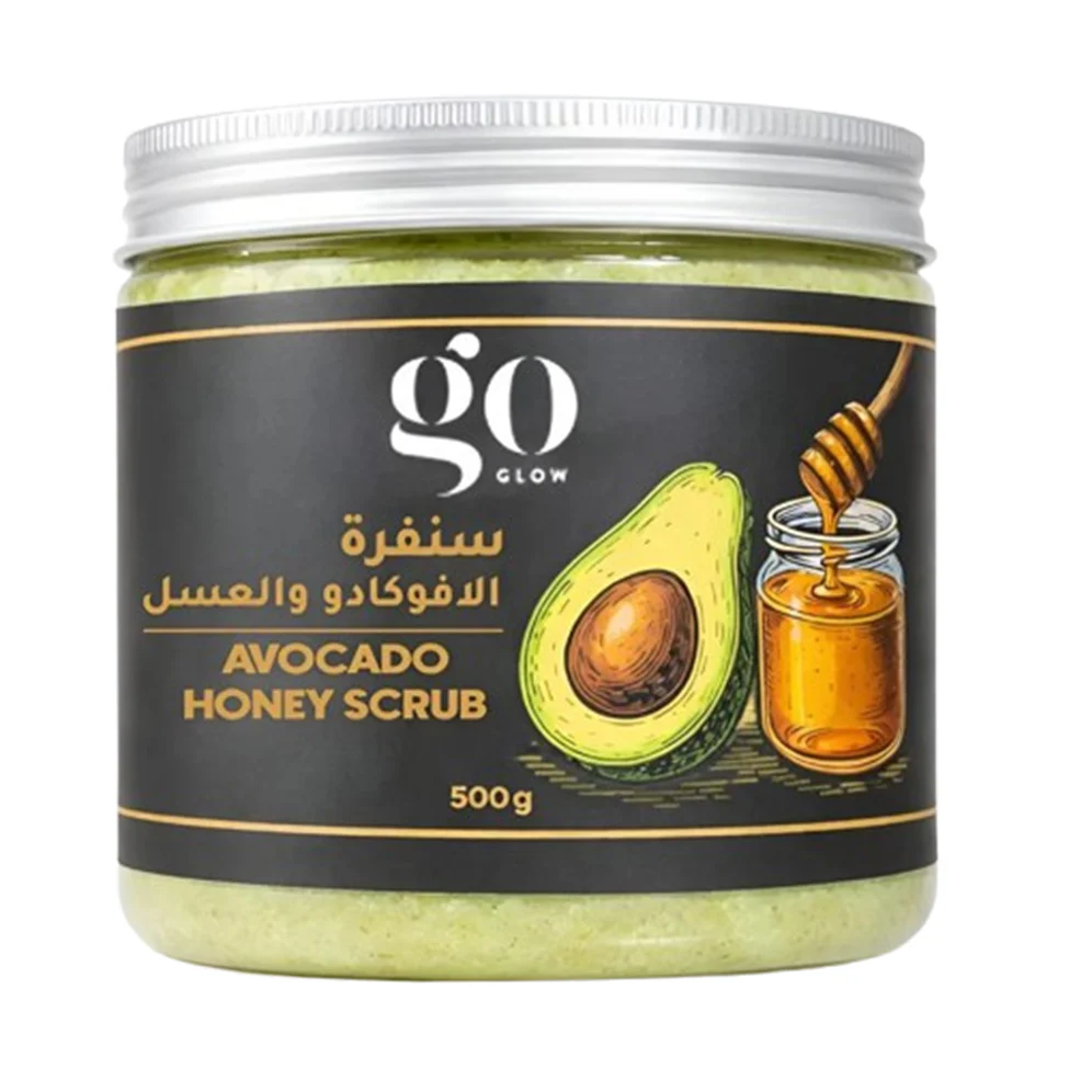  جو جلو صنفرة الوجه والجسم الافوكادو والعسل - 500 جم 