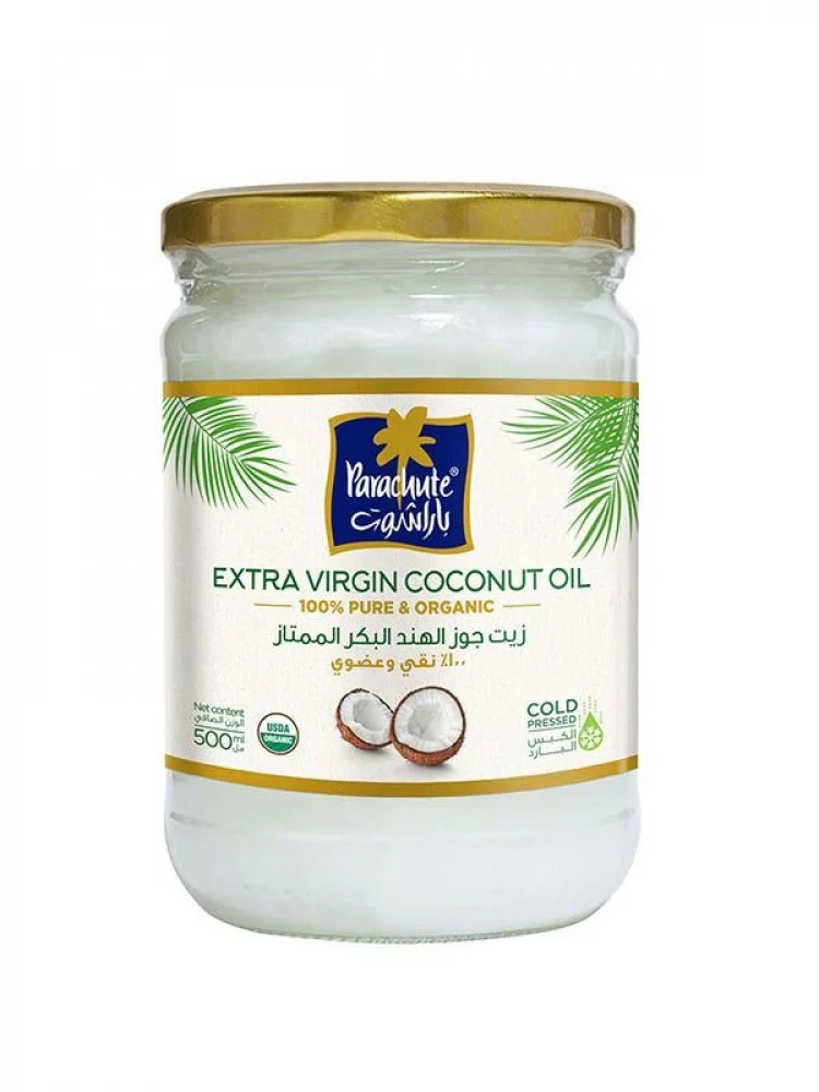  باراشوت زيت جوز الهند البكر الممتاز عضوي 100% - 500 مل 