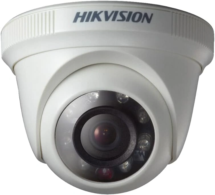 كاميرا مراقبة داخلية، كاميرا دوم، رؤية ليلية EXIR، كاميرا Hikvision 2MP، عدسة 2.8mm