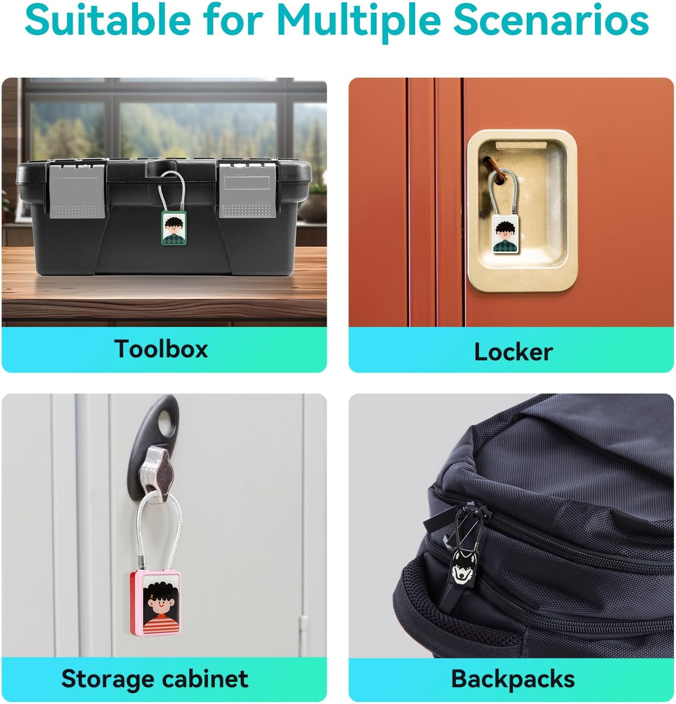 Smart Fingerprint Padlock – Security for Bags, Lockers, Gyms