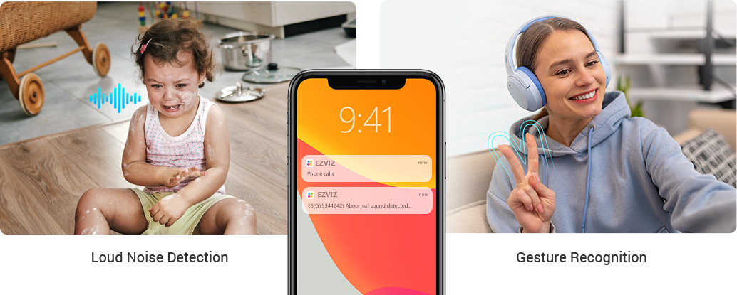 كاميرا مراقبة داخلية ذكية EZVIZ E6 3K بدقة فائقة ورؤية ليلية