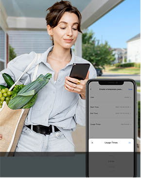 EZVIZ DL05 Smart Door Lock with Fingerprint & Advanced Security