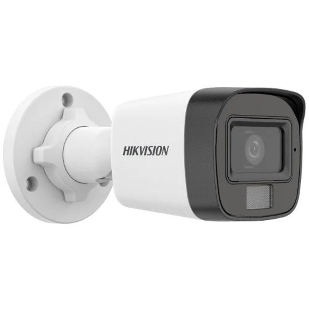Hikvision DS-2CE16K0T-LPFS 3K surveillance camera with dual light and built-in microphone