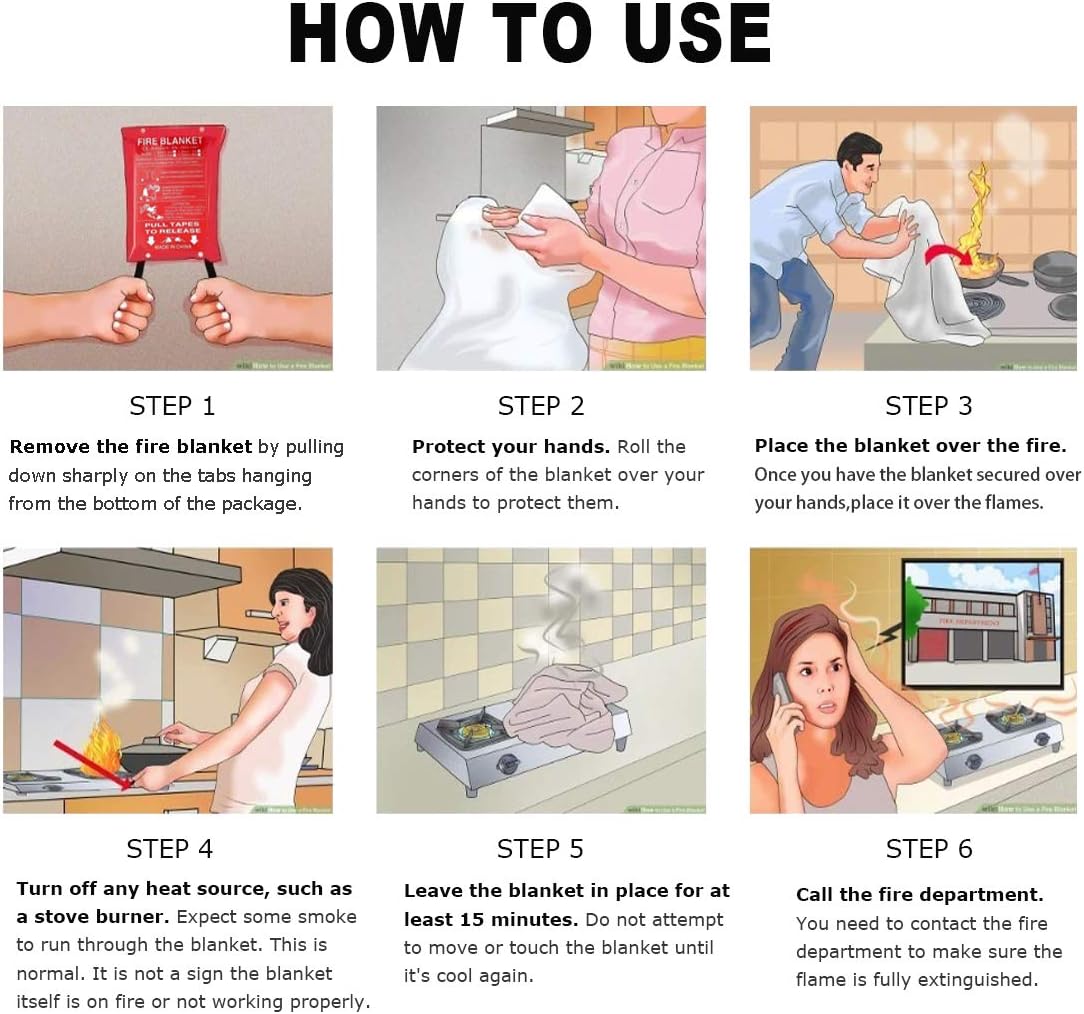 how to use Fire Blanket
