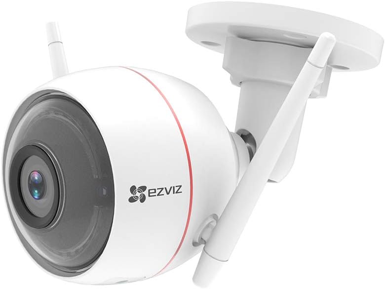 Image of EZVIZ H3C 2K Smart Outdoor Security Camera, weather-resistant, high resolution, and enhanced night vision
