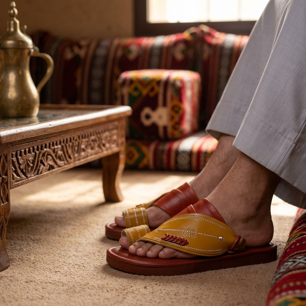 حذاء زبيري فاخر: تفصيل عند الطلب جلد جمل طبيعي صناعة يدوية ، حرفية لا تضاهى