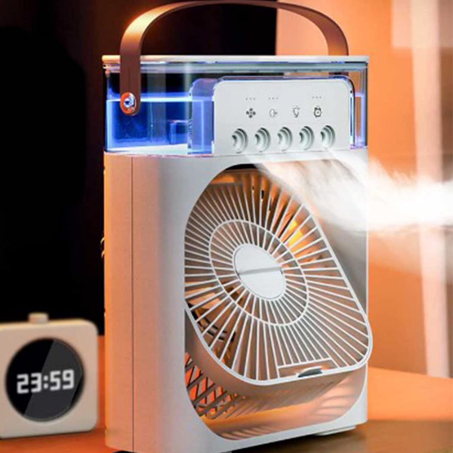 مروحه رذاذ متنقله تعمل على منفذ USB