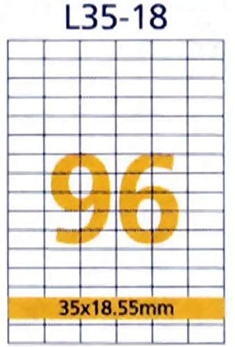 ملصقات متعددة الأغراض 96 قطعة