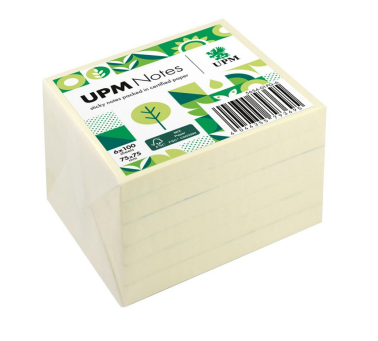  ورق ملاحظات أصفر