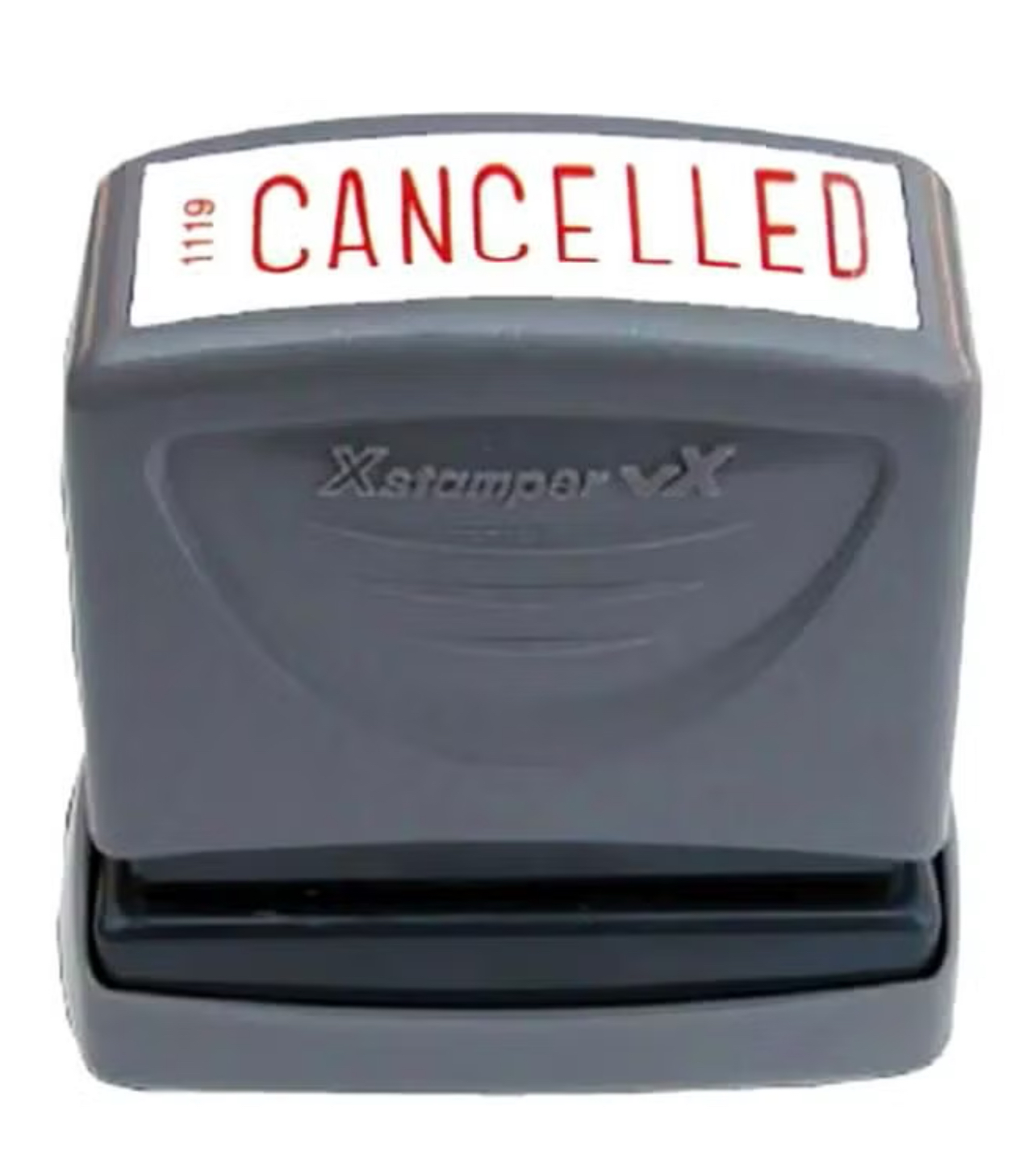  ختم محبر بعبارة Cancelled 